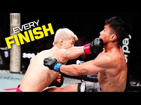 EVERY FINISH From Road To UFC 5 Day 1! 🚨 thumbnail
