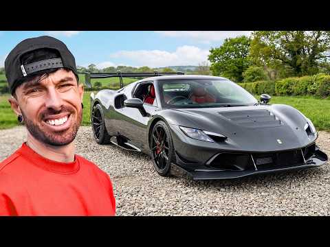 MODIFYING MY WRECKED FERRARI 296 THAT I REBUILT thumbnail