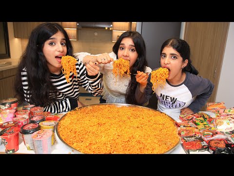 नूडल्स के सभी फ्लेवर्स को मिक्स कर दिया ! मिस्टीरियस नूडल्स का टेस्ट thumbnail
