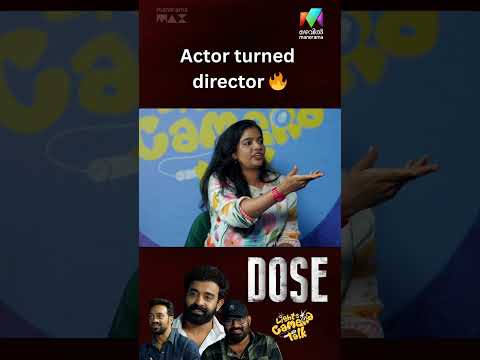 Actor turned director ?  | #lightscameratalk #dose thumbnail