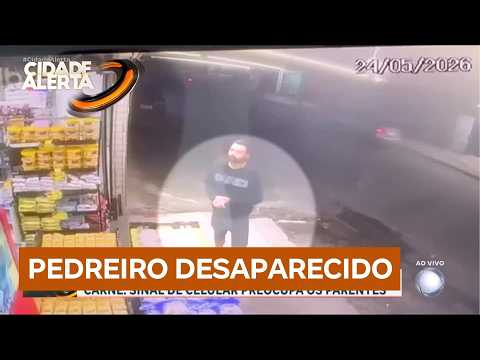 SP: pedreiro desaparece depois de receber pagamento e sair para comprar comida thumbnail