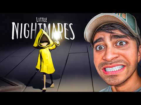 لعبة غريبة خلتني انجن " كوابيس صغيرة " | Little Nightmares VR thumbnail