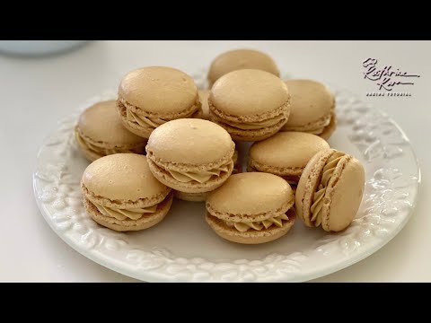Coffee Caramel Macaron 咖啡焦糖马卡龙 thumbnail