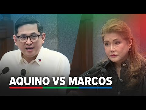 Bam Aquino pumalag sa bintang ni Imee Marcos | ABS-CBN News thumbnail