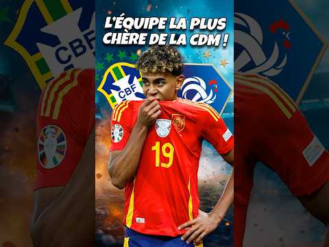 L’ÉQUIPE LA PLUS CHÈRE DE LA COUPE DU MONDE ! 🤑⚽️ thumbnail