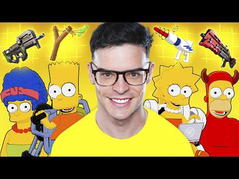 Consigo TODAS las ARMAS MÍTICAS de los SIMPSONS en Fortnite! ? thumbnail