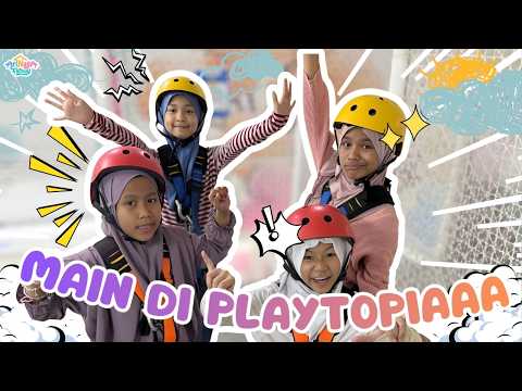 Beryl dan Teman-Teman Adu Wall Climbing! Siapa yang Menang?? 😱 🧗‍♂️ #arinagafamily #vlogarinaga thumbnail
