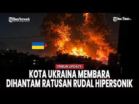 Rusia Makin Brutal! Ratusan Drone dan Rudalnya Serbu Kota-kota Ukraina thumbnail