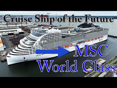 My 1,000th video | Emotional Farewell from the Chantiers de l’Atlantique Shipyard MSC World Europa thumbnail