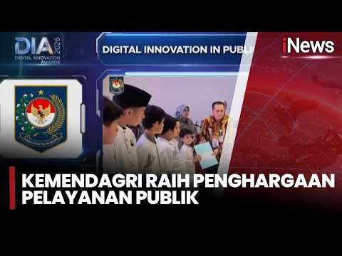 Kemendagri Raih Penghargaan Bergengsi di Digital Innovation Awards 2026 | iNews Pagi (24/5) thumbnail