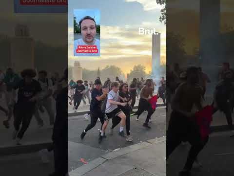 Au moins 283 interpellations après une nuit de violences dans les rues de Paris. thumbnail