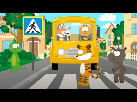 El Autobús | Canciones de Autos | El gatito Koté thumbnail