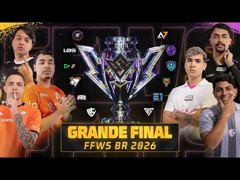 🚨FFWS BR 🏆 GRANDE FINAL | DIA 02 🚨 #freefire thumbnail