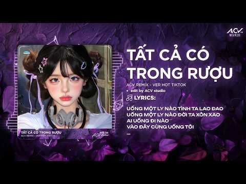 Tất Cả Có Trong Rượu Remix (Ver Hot Tiktok) - Uống Một Ly Nào Tình Ta Lao Đao Remix thumbnail