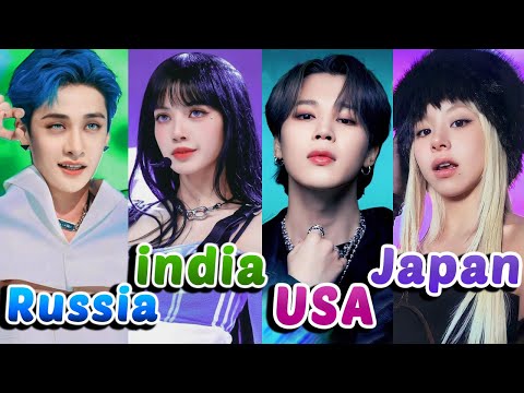 Top 10 Most Viewed Kpop Groups in Each Country on YouTube thumbnail