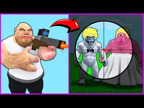 TEPEÖGÖZ'ün KIZI EVLENİRKEN ESKİ SEVGİLİSİ GELDİ! 😱 - Minecraft thumbnail
