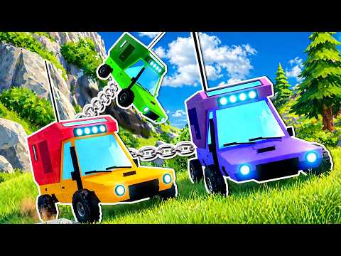 Can We Drive Up a Mountain CHAINED Together?! thumbnail