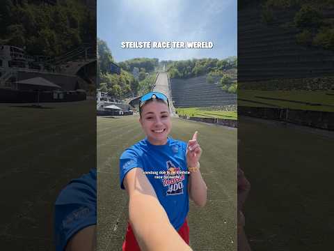DE STEILSTE RACE OP AARDE😳🏃🏼‍♀️ #RedBull400 thumbnail