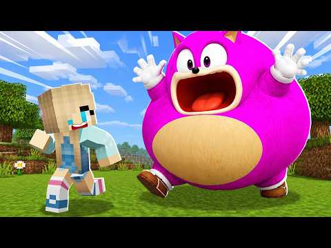 Kız Bebek Sonic Dev Olup Beni Yemeye Çalıştı - Minecraft thumbnail