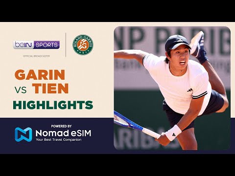Christian Garin vs Learner Tien | Roland-Garros 2026 | Match Highlights thumbnail