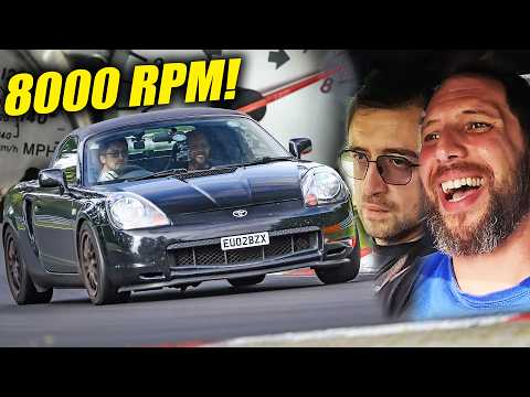 £1400, 8000RPM, 2ZZ Toyota MR2! // Nürburgring thumbnail