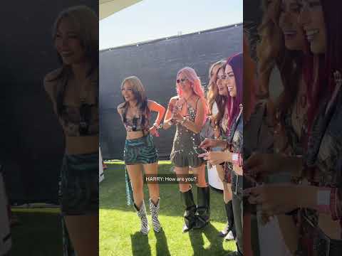 #BINI: #BINI_CoachellaWk1-D2 just hit different! Harry Daniels surprised us w/ a song & we blushed😊 thumbnail
