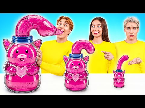 Desafío Placa Grande, Mediana y Pequeña | Trucos Divertidos De Cocina de Multi DO Challenge thumbnail