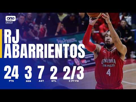 RJ Abarrientos GOES BIG WITH 24 PTS 🔥 for Brgy. Ginebra vs TNT | PBA SEASON 50 COMMISSIONER'S CUP thumbnail