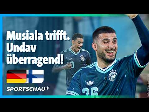 Deutschland - Finnland Highlights Testspiel | Sportschau thumbnail