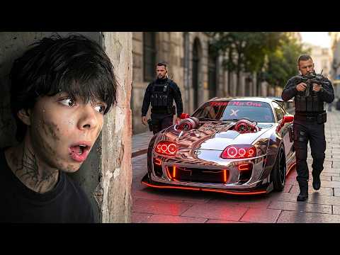 RECUPERO mi SUPRA MODIFICADO de la POLICÍA en GTA5 RP! 💀 thumbnail