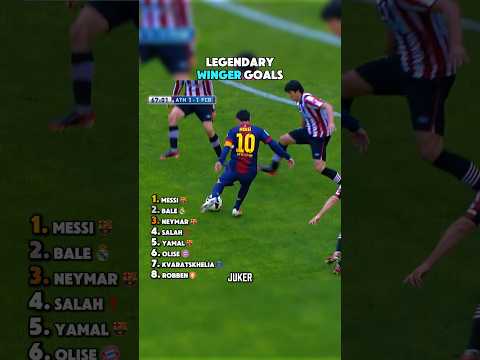 LEGENDARY WINGER GOALS thumbnail