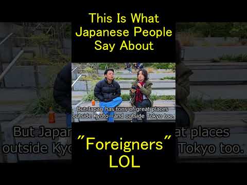 This is what Japanese people say about foreigners lol  @takashiifromjapan thumbnail