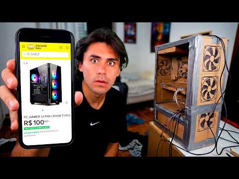 COMPREI O PC MAIS BARATO DO MERCADO LIVRE thumbnail