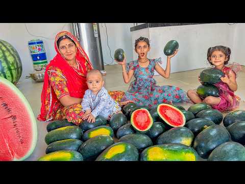 100 किलो तरबूज ? खेत में  ? thumbnail