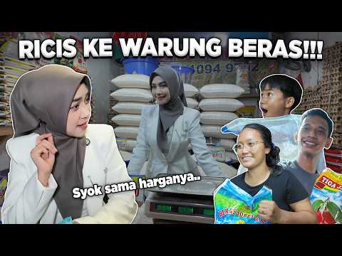 RICIS BELANJA BERAS SAMA TETANGGA!! KAGET BANGET SAMA HARGANYA.. thumbnail