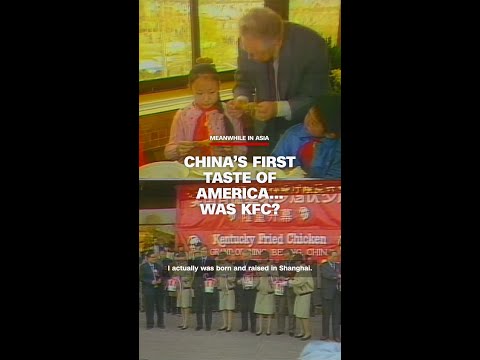 China’s first taste of America…was KFC? thumbnail