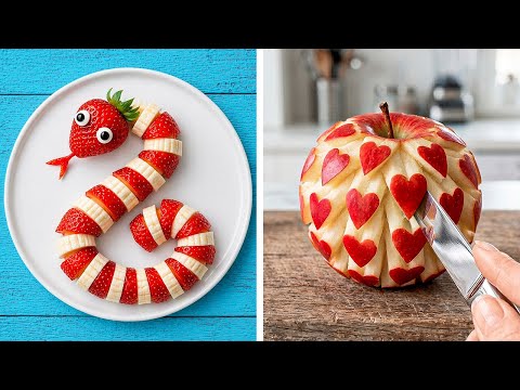 🍓 Your Fruit Platter Will Never Look the Same After This Hacks! 🤯🔥 thumbnail