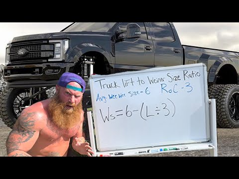 Truck Math 101 - Truck lift to Weiner Size Ratio thumbnail