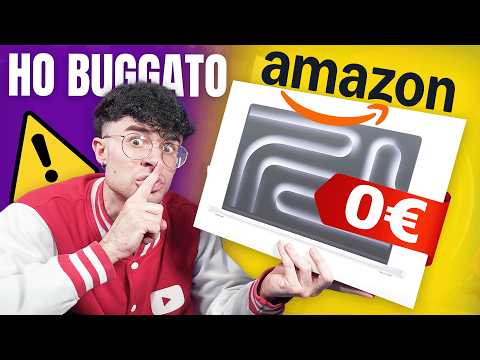 HO BUGGATO AMAZON E HO RICEVUTO GRATIS IL MACBOOK PRO M5 MAX?! 🤯 *SCANDALOSO* thumbnail