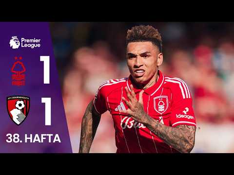 Nottingham Forest (1-1) Bournemouth | 38. Hafta MAÇ ÖZETİ | Premier League - 2025/26 thumbnail