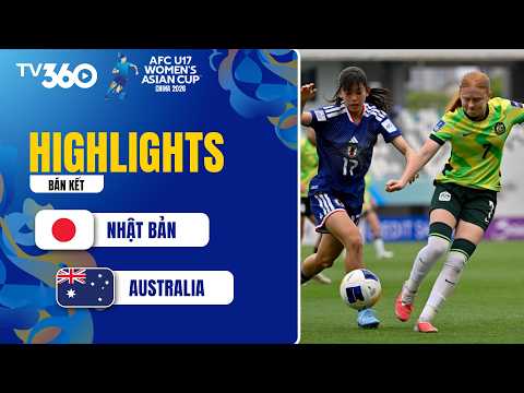 HIGHLIGHTS NHẬT BẢN - AUSTRALIA: TOÀN QUYỀN KIỂM SOÁT TRẬN ĐẤU | AFC U17 WOMEN ASIAN CUP 2026 thumbnail