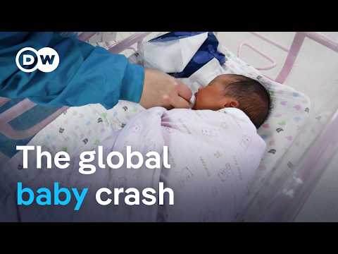 Are smartphones killing birth rates worldwide? | DW News thumbnail
