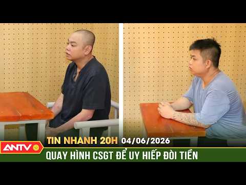 2 đối tượng giả danh phóng viên quay CSGT rồi uy hiếp, tống tiền | Tin nhanh 20h ngày 4/6 | ANTV thumbnail