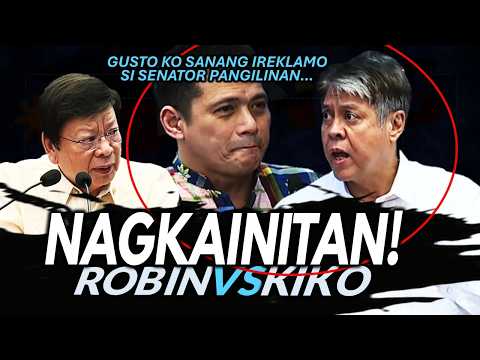 Nagkainitan si Kiko Pangilinan at Robin Padilla sa plenaryo ng senado thumbnail