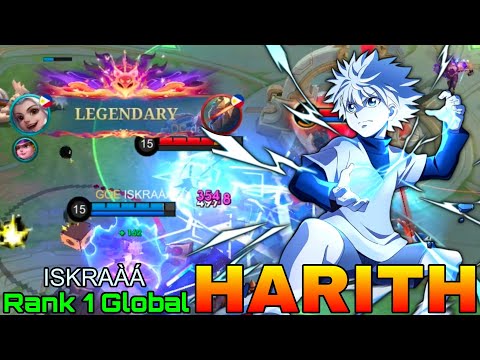 Legendary Harith Deadly Goldlaner - Top 1 Global Harith by ISKRAÀÁ - Mobile Legends thumbnail