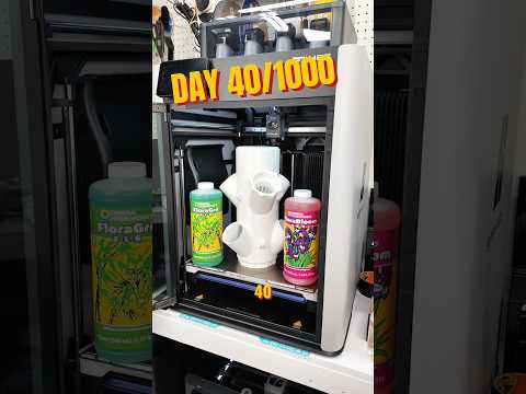 TURN PLASTIC INTO FOOD-HYDROPONIC TOWER #hydroponics #garden #growingfood #growing #3dprinting thumbnail
