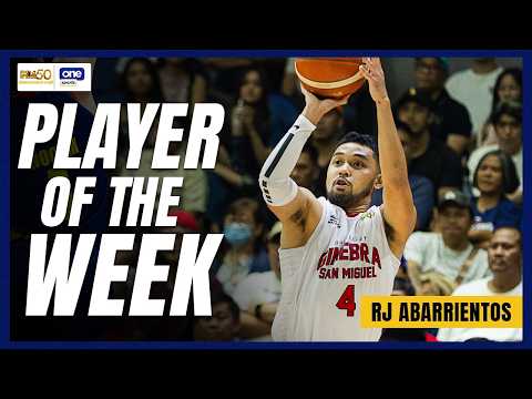 RJ ABARRIENTOS | PLAYER OF THE WEEK | PBA SEASON 50 COMMISSIONER’S CUP thumbnail
