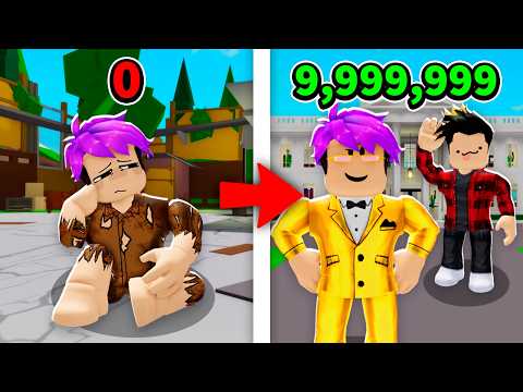 DE DESCONOCIDO A YOUTUBER FAMOSO! (Brookhaven) thumbnail