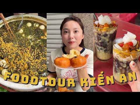 Chén sạch Kiến An trong một buổi chiều: gà tần, chè cầu Nguyệt, bánh rán, cháo sườn óc, …|Pít Ham Ăn thumbnail