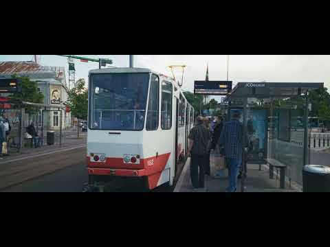 Estonia, Tallinn, tram 1 ride from Balti Jaam to ANGERJA thumbnail